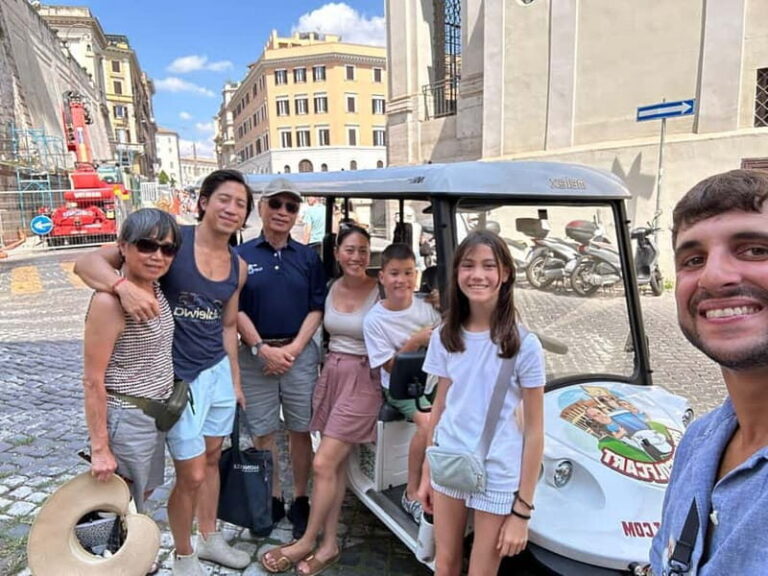 Rome: Explore Rome like Emily in a Golf Cart - The Itinerary in Detail