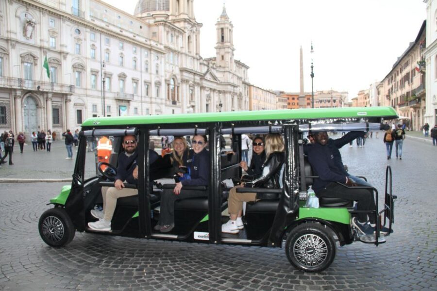Rome: Golf Cart Tour with Artisanal Gelato Tasting - FAQ