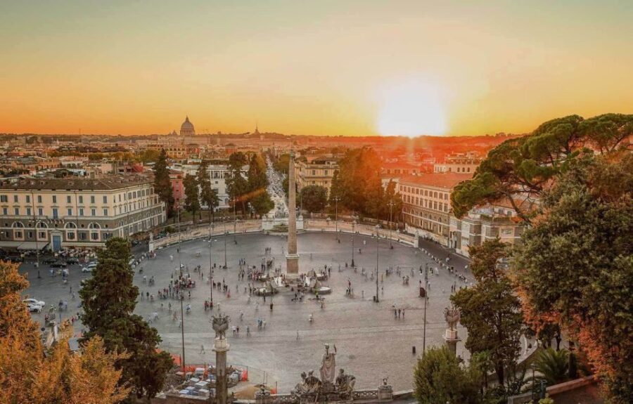Rome Guided City Center Evening Sightseeing Walking Tour