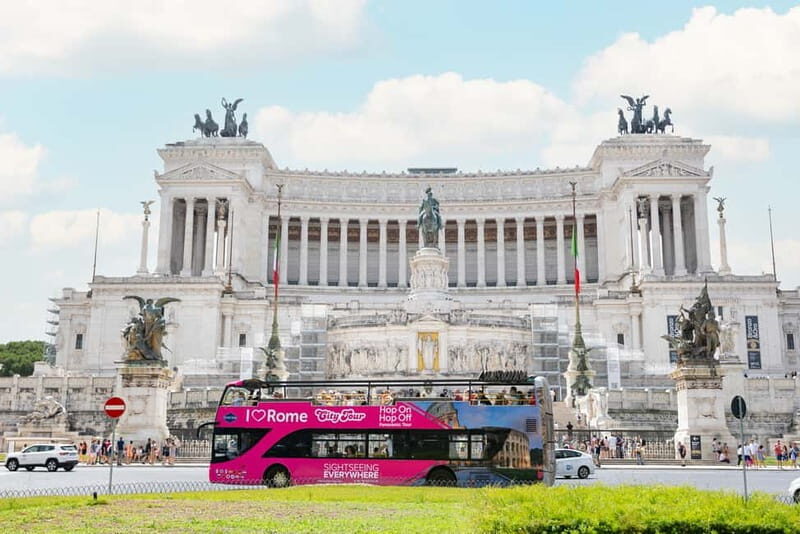 Rome: Hop-on Hop-off Sightseeing Bus Tour with Audioguide - The Experience on Board