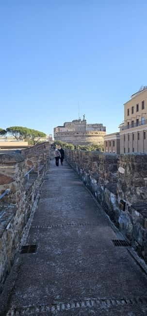 Rome: Passetto di Borgo Tour & Castel SantAngelo Ticket - Evaluating the Price and Value
