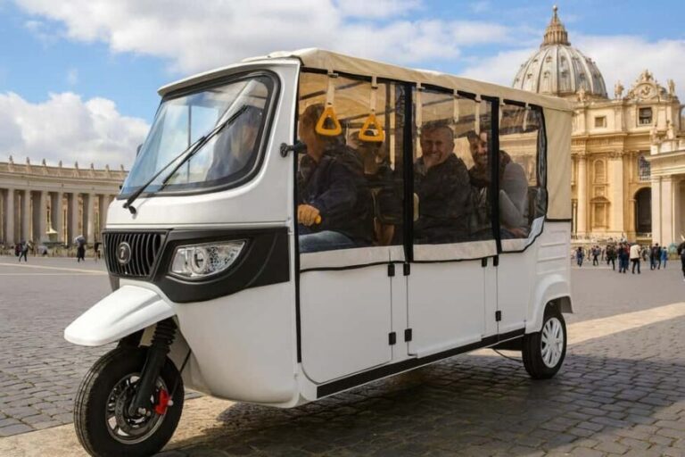 Rome: Photography service with Electric tuk tuk - Itinerary Breakdown