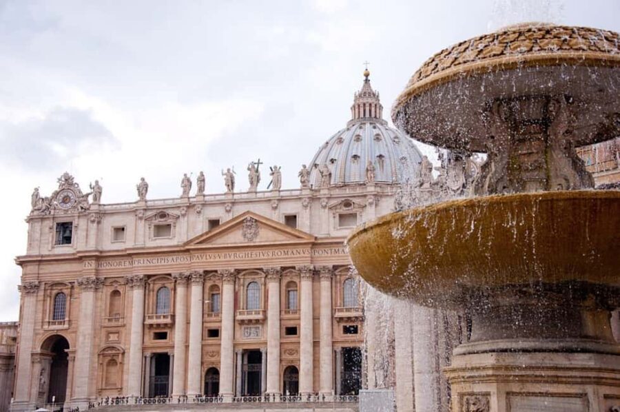 Rome: St. Peters Basilica & Papal Tombs Entry Ticket - Practical Tips for Visiting