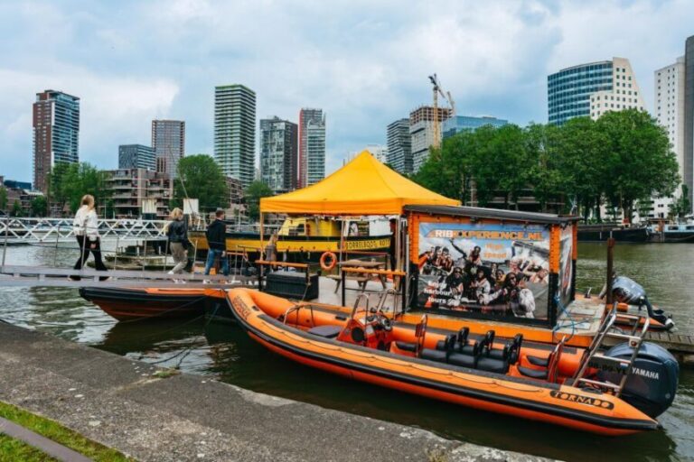 Rotterdam: RIB Speedboat Sightseeing Cruise - The Practical Details