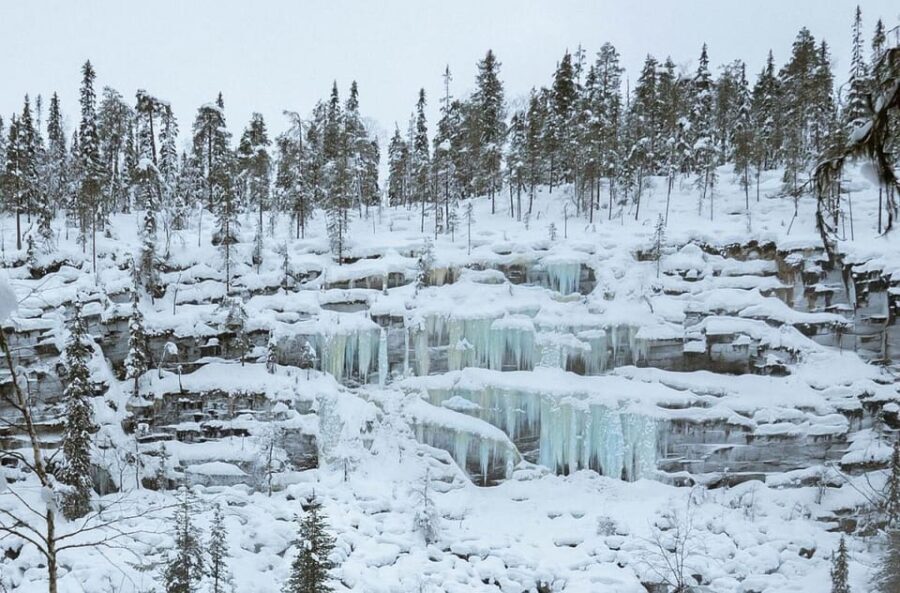Rovaniemi: Korouoma Canyon & Frozen Waterfalls Tour with BBQ - FAQ
