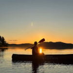 Ruka : Summer evening canoeing on the lake Rukajärvi - What Makes This Tour Stand Out