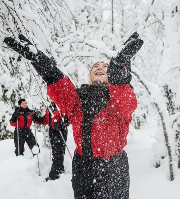 Ruka:Daytime winter wonderland hike - Exploring the Ruka Daytime Winter Wonderland Hike