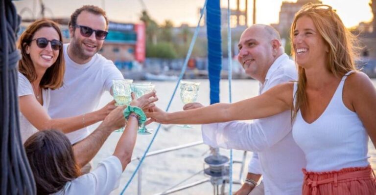 Sailing & Wine Tasting With Expert Sommelier in Barcelona - Breaking Down the Itinerary