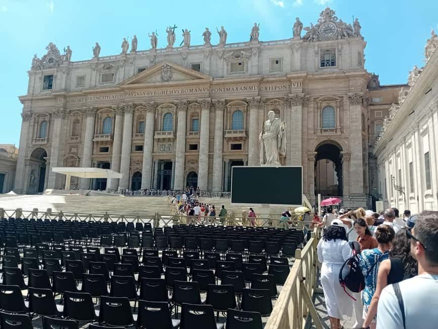 Saint Peters Basilica Guided Tour with Dome Access - A Closer Look at the Tour Itinerary