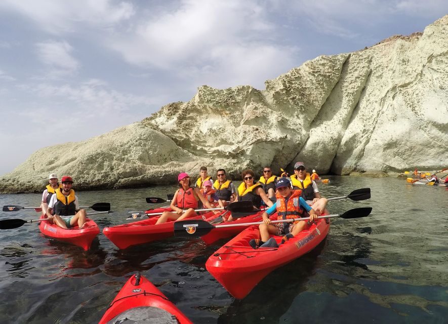 San José: Cabo de Gata Natural Park Kayak and Snorkel Tour - The Itinerary Breakdown