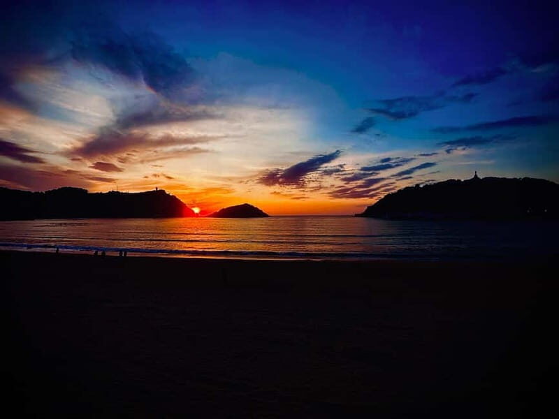 San Sebastián: Sunset from the catamaran in La Concha Bay - What Makes It Special