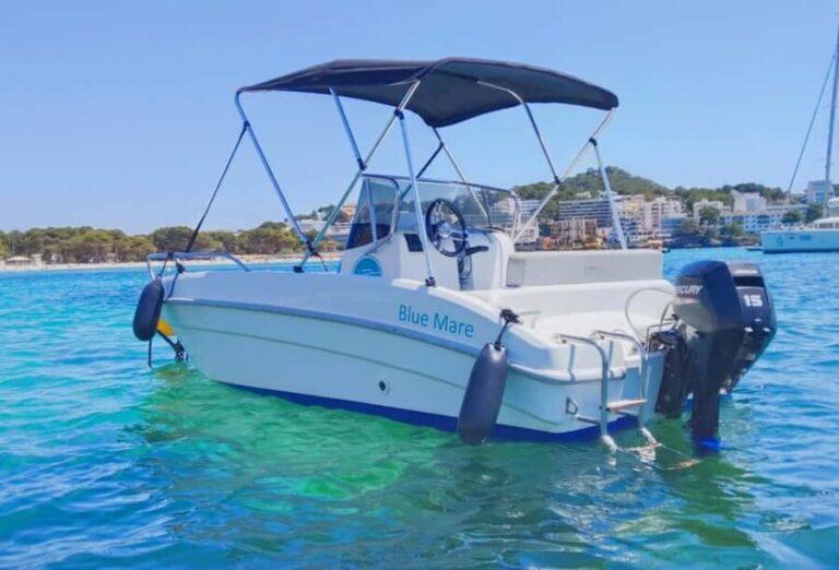 Santa Ponsa: Boat Rental No Licence Required- Captain Jack 2 - What Makes the Route Special?