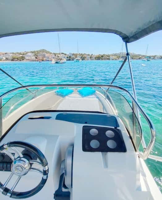 Santa Ponsa: Boat Rental Without Licence - How the Day Unfolds