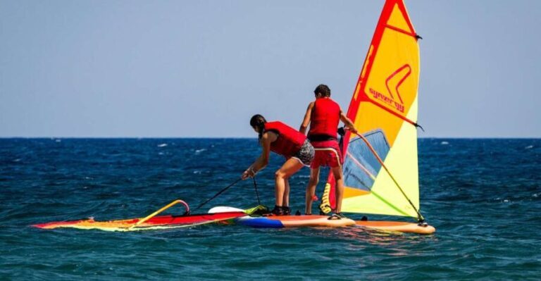 Santorini: 2-Day Guided Windsurfing Lesson - FAQ