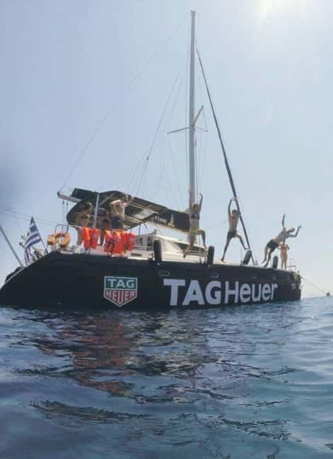 Santorini: Adventurous Catamaran Experience with Snorkeling - The Sum Up