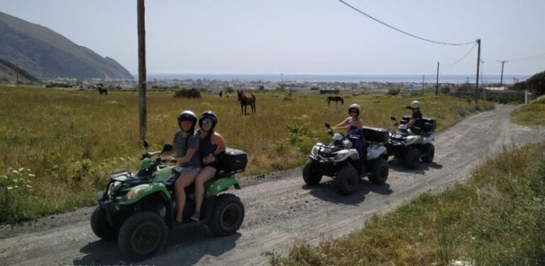 Santorini: ATV-Quad Experience Tour + Transportation - Key Points