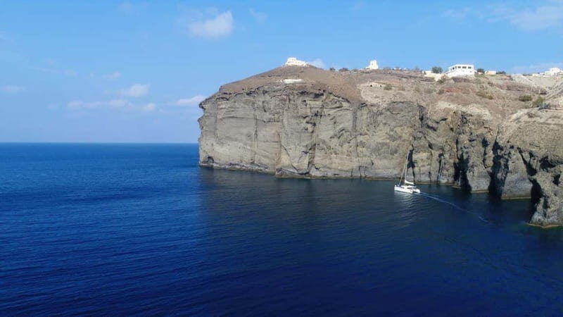 Santorini: Caldera Catamaran Sail & Swim with lunch - Authentic Experience: What Sets This Tour Apart