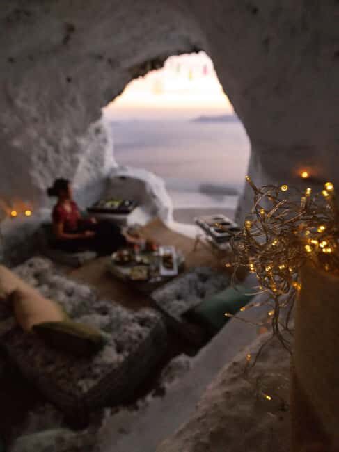 Santorini: Caldera Cave Hike and Dinner - Authenticity and Practical Details