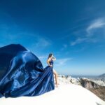 Santorini flying dress - The Locations: Oia and Imerovigli