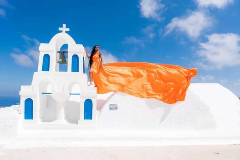 Santorini: Flying Dress Rental - The Real Value for Travelers