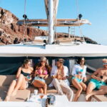 Santorini: Luxury Catamaran Cruise with Lunch, BBQ & Drinks - Food, Drinks, and Extras: What’s Included?