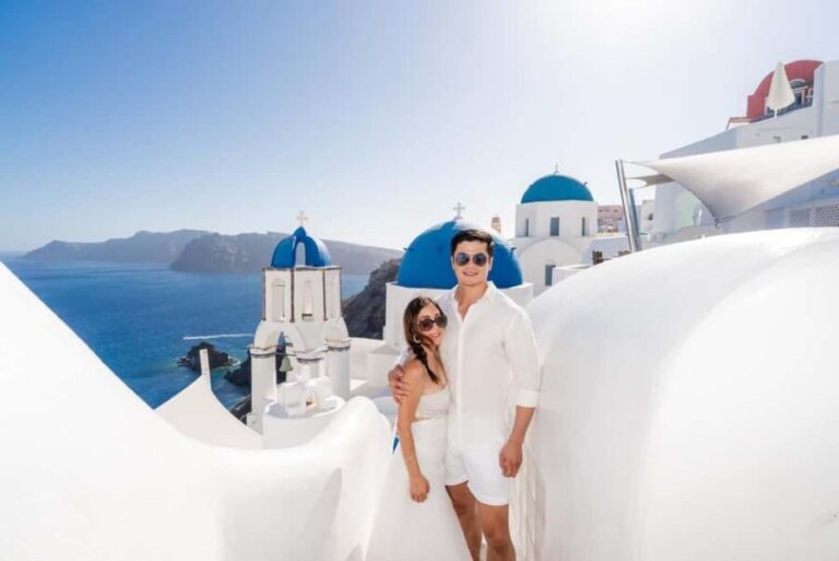 Santorini Photoshoot: Imerovigli or Fira - Why This Photoshoot Works