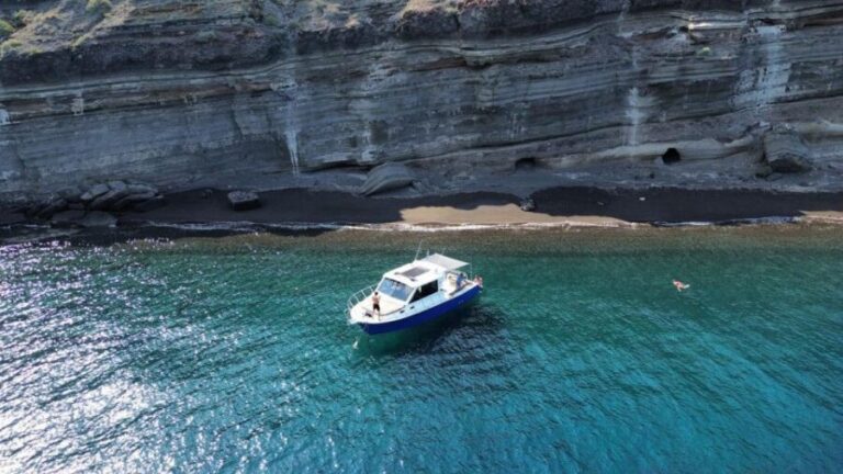 Santorini Private Cruise Sightseeing Tour with BBQ & Drinks - The Captain and Guide: Local Knowledge Matters