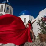 Santorini: Private Flying Dress Photoshoot at Blue Domes - What Makes This Experience Special