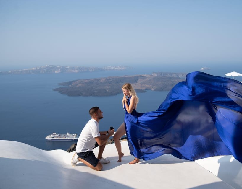 Santorini: Proposal Photoshoot l Private Entry to blue Dome - The Practical Side: Price, Duration, and Whats Included