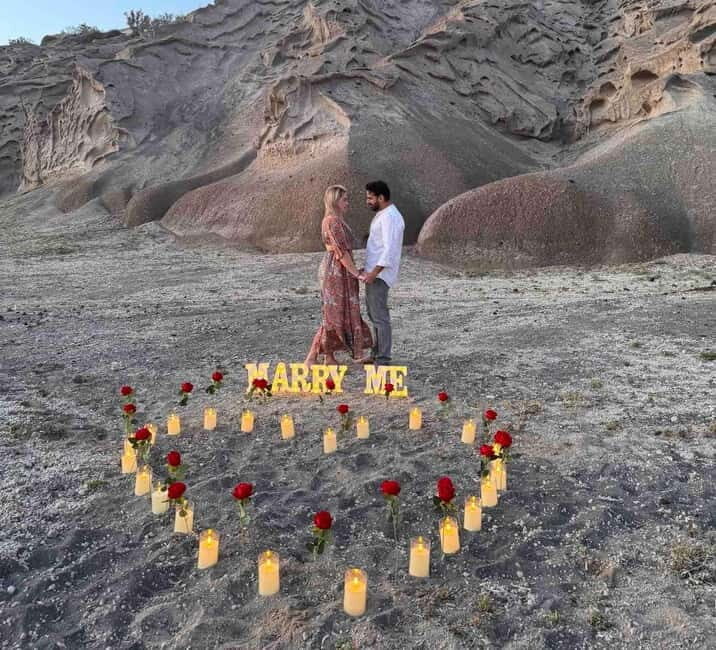 Santorini: Vlychada Beach Romantic Proposal Package - Why Choose This Experience?