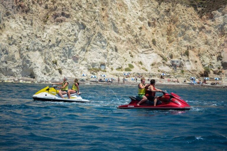 Santorini:Volcanic Beaches Cruise With Jet Ski - The Value of the Santorini Jet Ski Tour