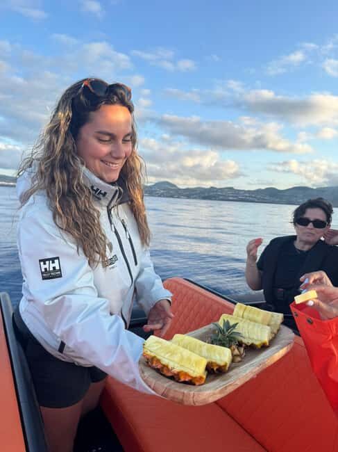 São Miguel: Sunset Boat Tour with Swim and Pineapple Snack - What to Expect on the Tour
