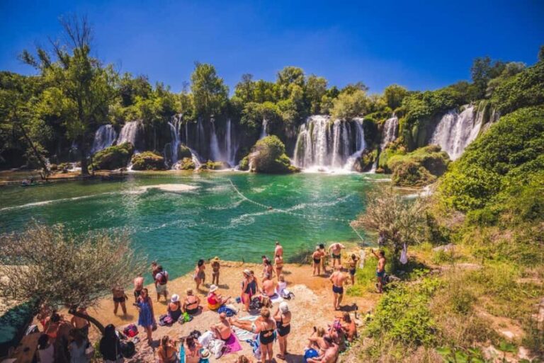 Sarajevo: Kravica Falls Swimming Tour with Mostar & Konjic - The Practical Side: What to Expect