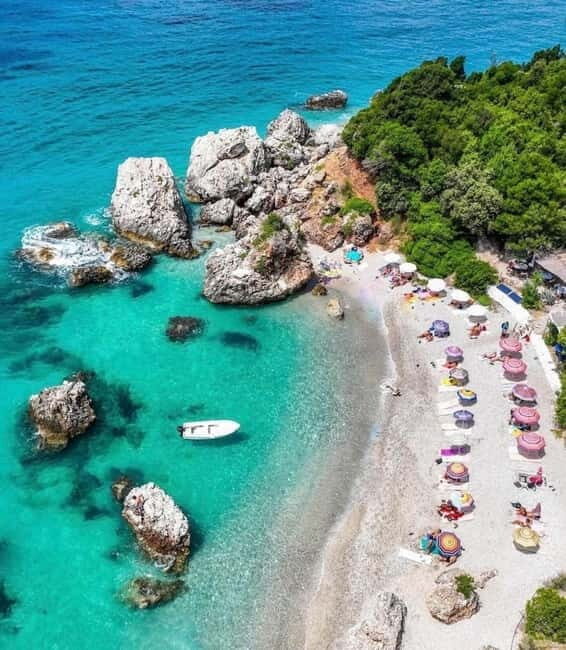 Sarandë:Kroreza Boat Tour with Free Umbrella &Drink - FAQs