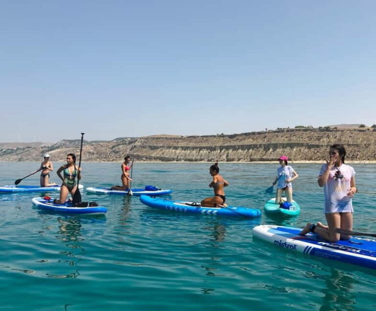 SCALA DEI TURCHI: SUP [STAND UP PADDLE] EXPERIENCE & SNORKELING - Who Will Love This Tour?
