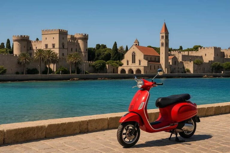 SCOOTER RENTAL IN THE CITY OF RHODES - The Itinerary & What to Expect