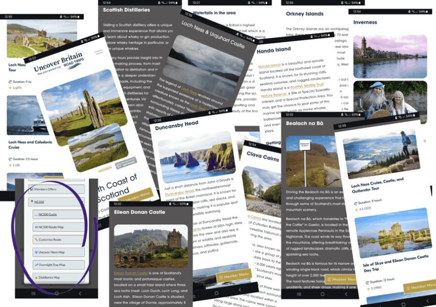 Scotland's North Coast Online Roadtrip Travel Guide - Diving Deep into the North Coast Roadtrip Guide