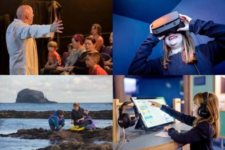 Scottish Seabird Centre: Discovery Experience Entry Ticket - The Guided Wildlife Spotting Experience