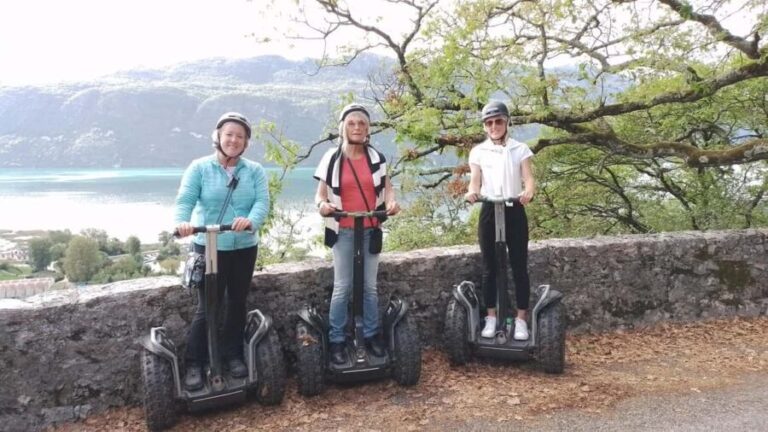 Segway hike 2h00 Aix les Bains between lake and forest - Exploring the Itinerary in Detail