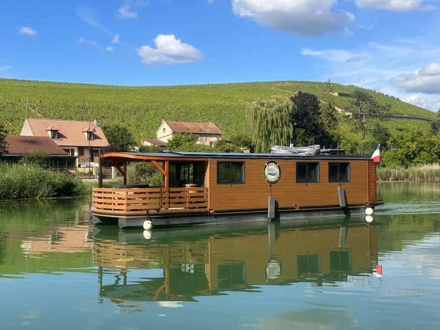 Semi Private Solar Boat Cruise in Champagne - The Real Value of This Experience