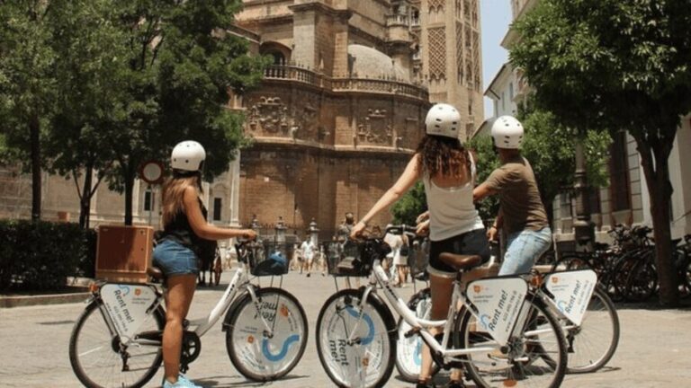 Seville City Bike Tour: Top Seville's Monuments - Detailed Breakdown of the Itinerary