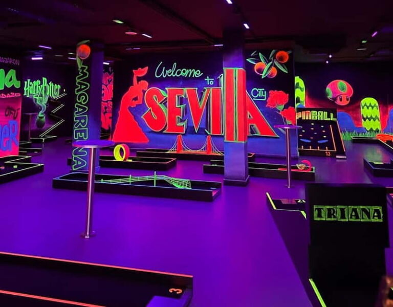 Seville: Indoor UV 18 hole Minigolf Experience - The Itinerary: How the Experience Unfolds
