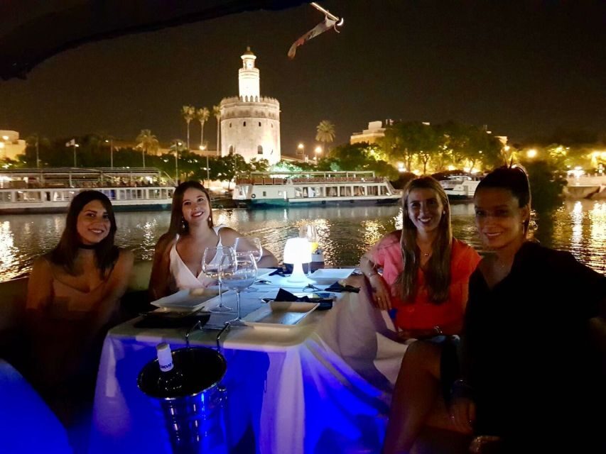 Seville: Private River Cruise Lunch or Dinner and Drinks - What Reviewers Say