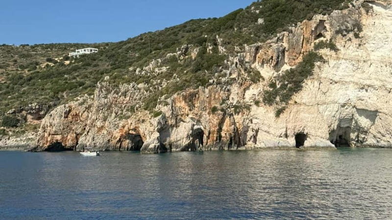 Shipwreck cruise, Blue Caves cruise, Xigia Beach, 3 stops - What’s Included and What’s Not