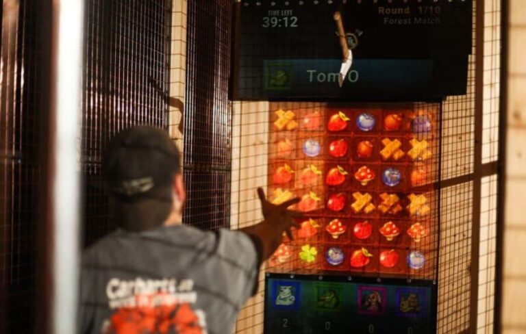 Shrewsbury: Axe Throwing Experience with 18 Games - What to Expect from the Axe Throwing Experience