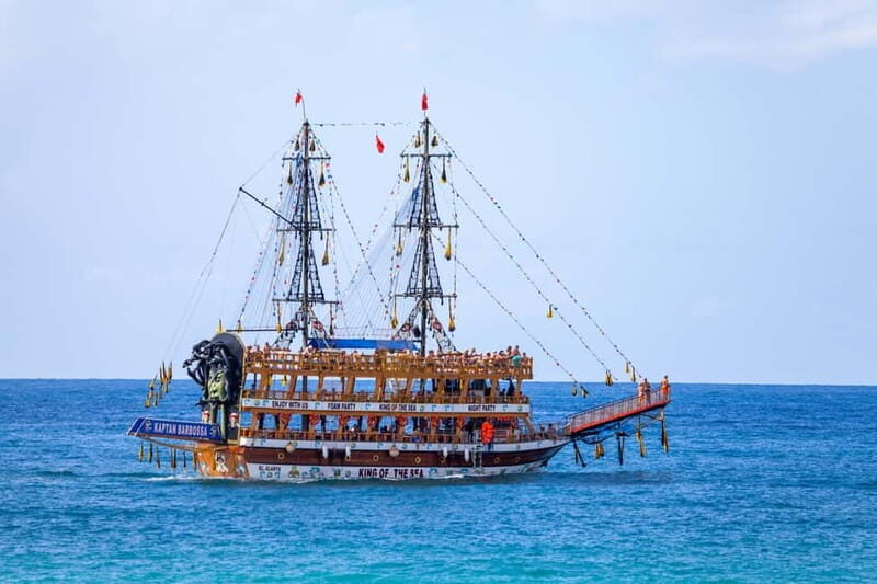 Side: Pirate Boat Trip with Lunch & Swimming Stops - What to Expect on the Pirate Boat Trip