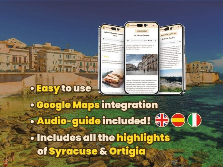 Siracusa: Digital guide made with a Local for your tour ! - Breaking Down the Itinerary