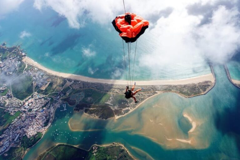 Skydive Algarve: Tandem Skydiving 10.000ft (up to 15.000ft) - The Itinerary in Detail
