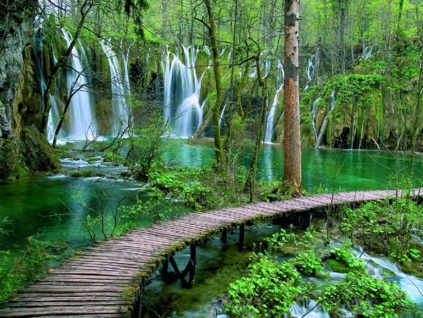Split/Trogir to Zagreb: Private Transfer with Plitvice Lakes - The Water Experience and Scenic Rides