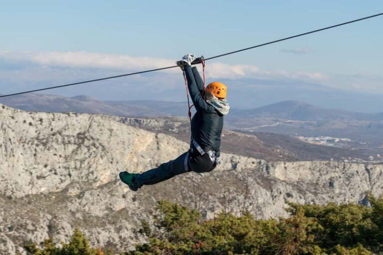 Split: Zip Line Adventure with Optional Transportation - An In-Depth Look at the Zip Line Experience